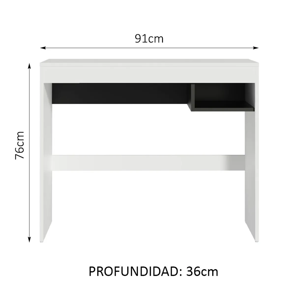MADESA - Escritorio de Oficina Moderno Rubí
