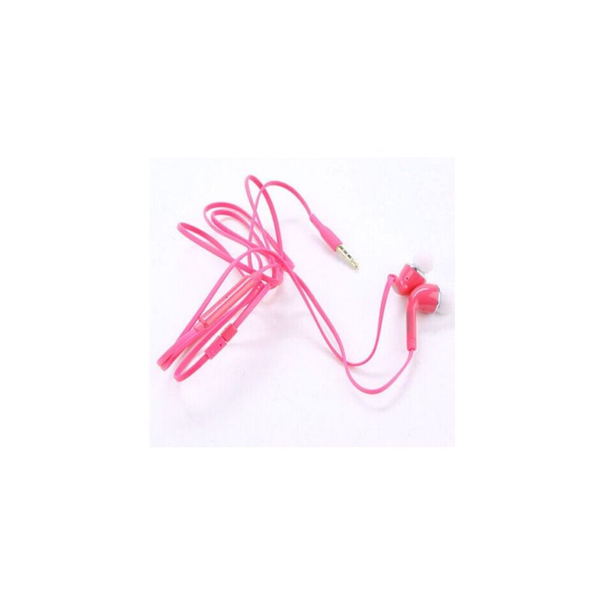 GENERICO - Audífonos hands free con micrófono  samsung galaxy s6-s5-s4-s3 rosado