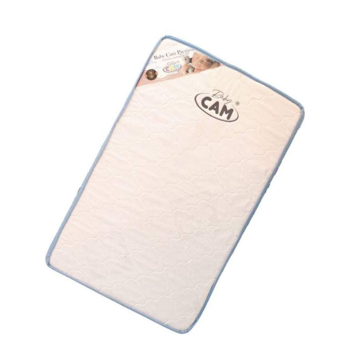 INFANTI - Cuna Always Together + colchón CELESTE y Tina plegable