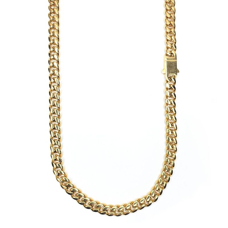 CLOCK PERU - COLLAR DORADO CURB MIAMI  COL-1