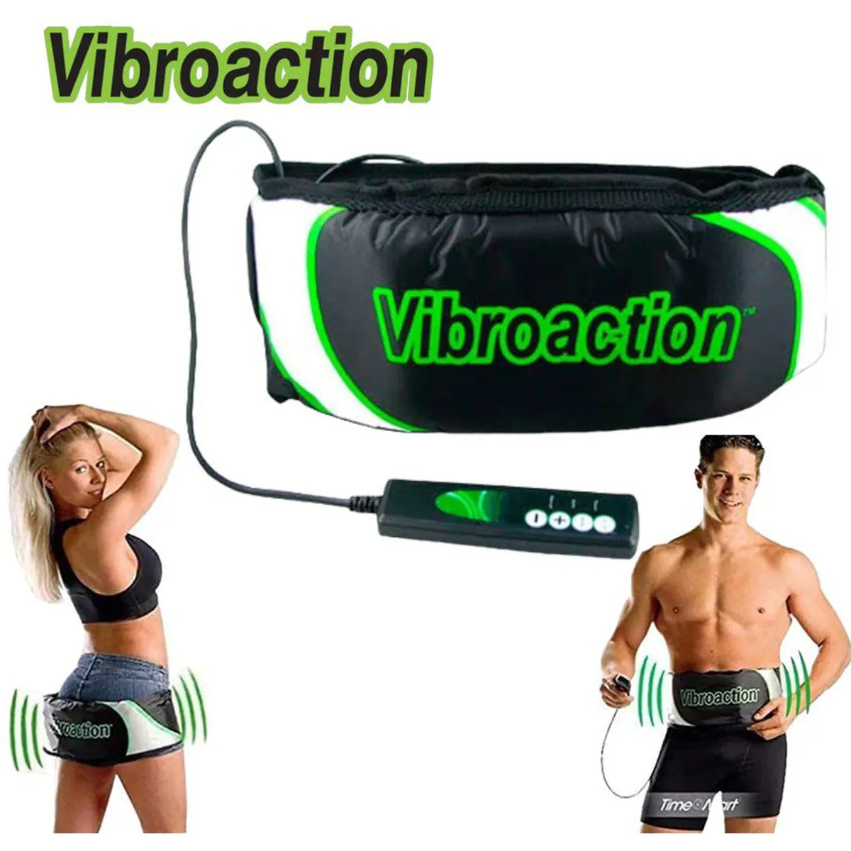 GENERICO - Reductor de abdomen cinturilla masajeador reduce y tonifica fitness