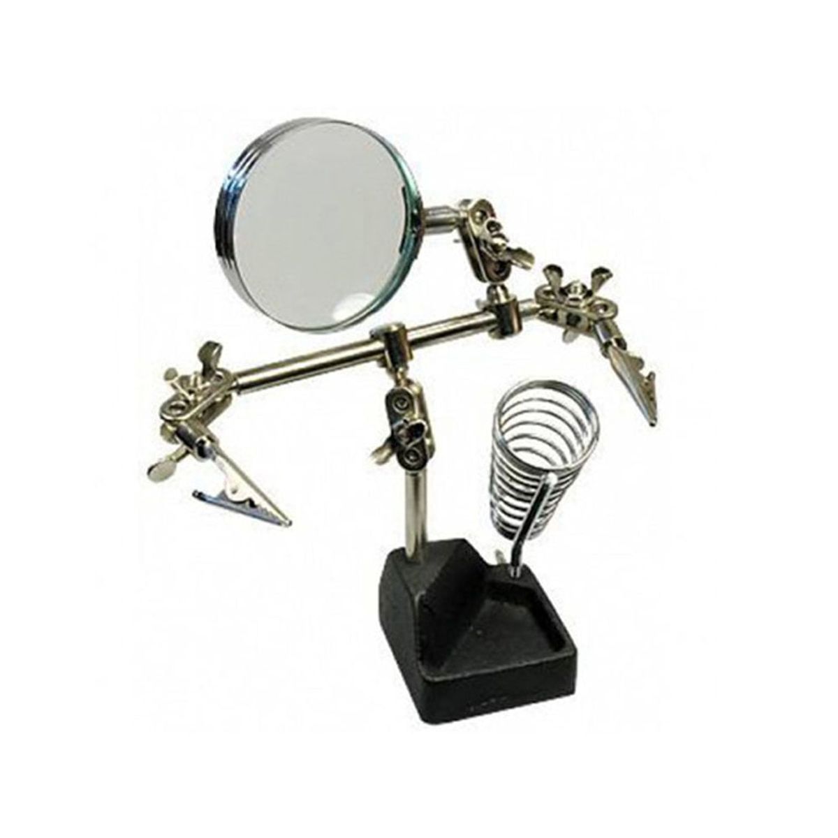 TAKEMA - Soporte sujetador con LUPA - modelo ZD-10G