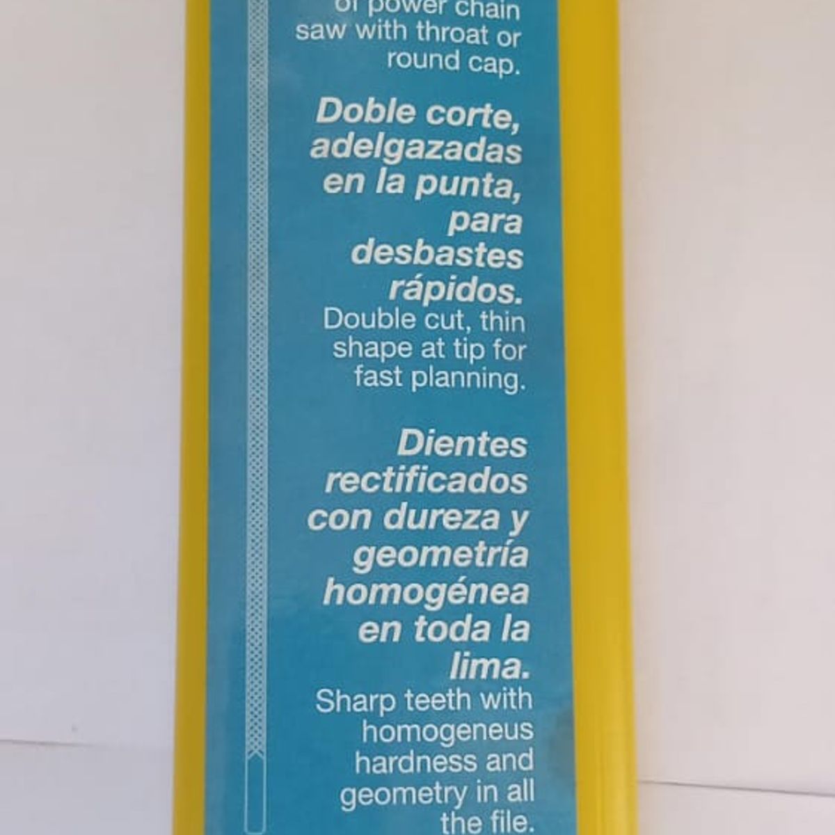 SURTEK - LIMA PARA MOTOSIERRA  7/32"  x 8"  (ESTUCHE 6 UNIDADES) SURTEK - SURT120322