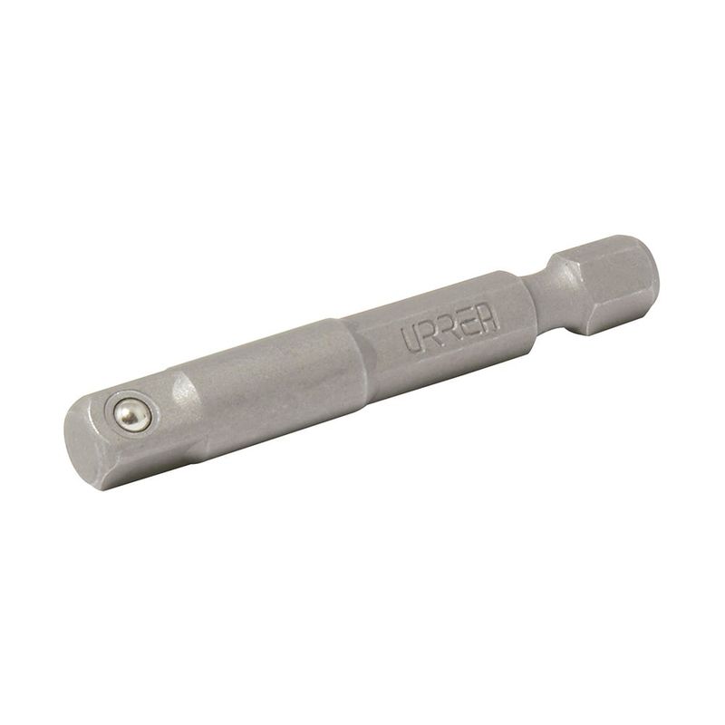 URREA - ADAPTADOR CON BALIN CUADRO HEMBRA 1/4"  x  2"  (ESTUCHE x 6 PZAS) URREA - URR50006