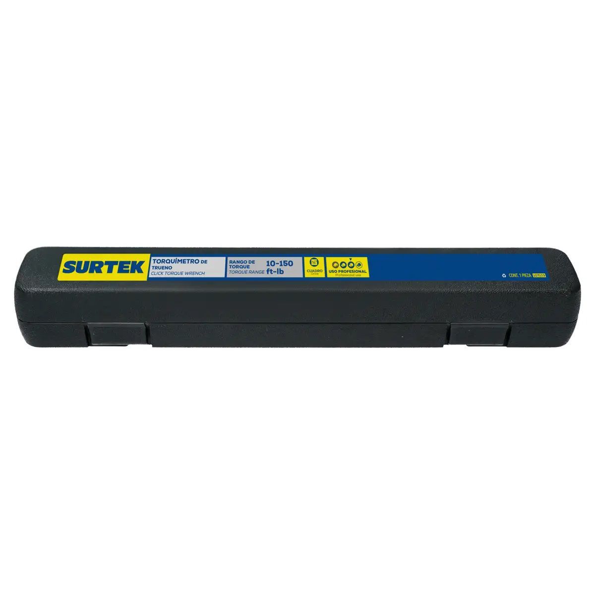 SURTEK - TORQUIMETRO DE TRUENO ENCASTRE  1/2" , 10-150 ft-lb  - SURT107103