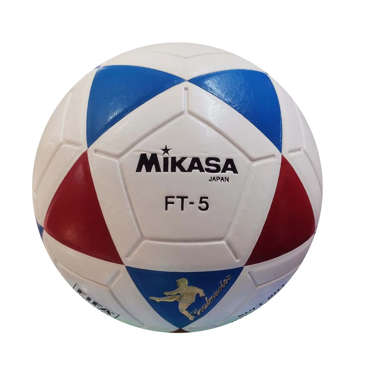 MIKASA - Pelota Mikasa de Futbol  FT-5 TRICOLOR