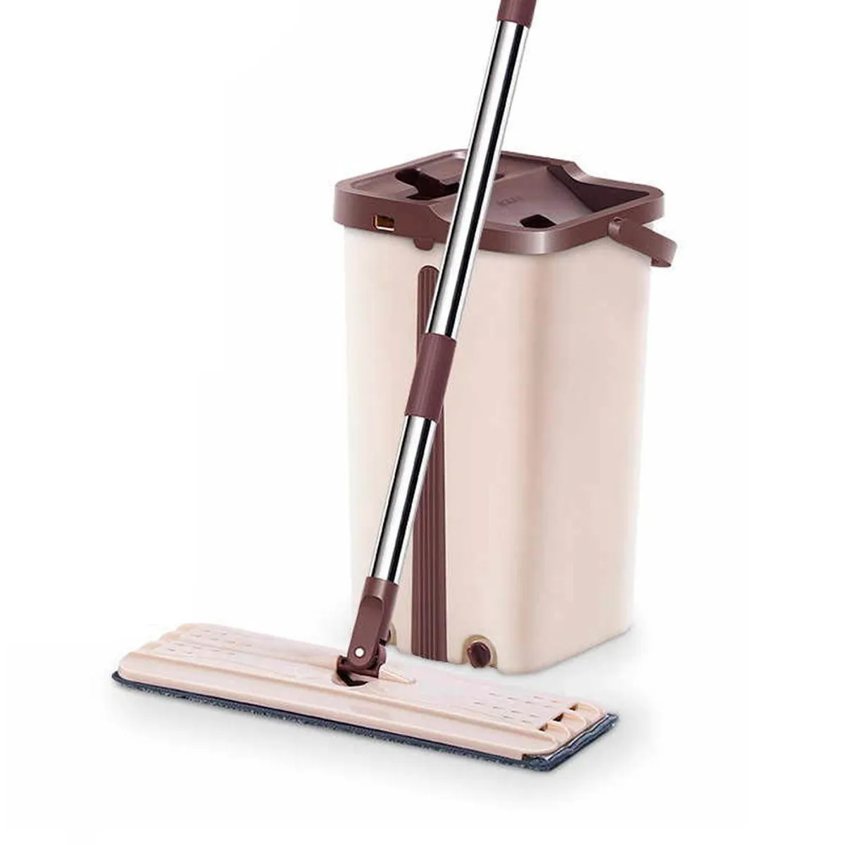 OTTOWARE - Trapeador Plano y Balde Escurridor