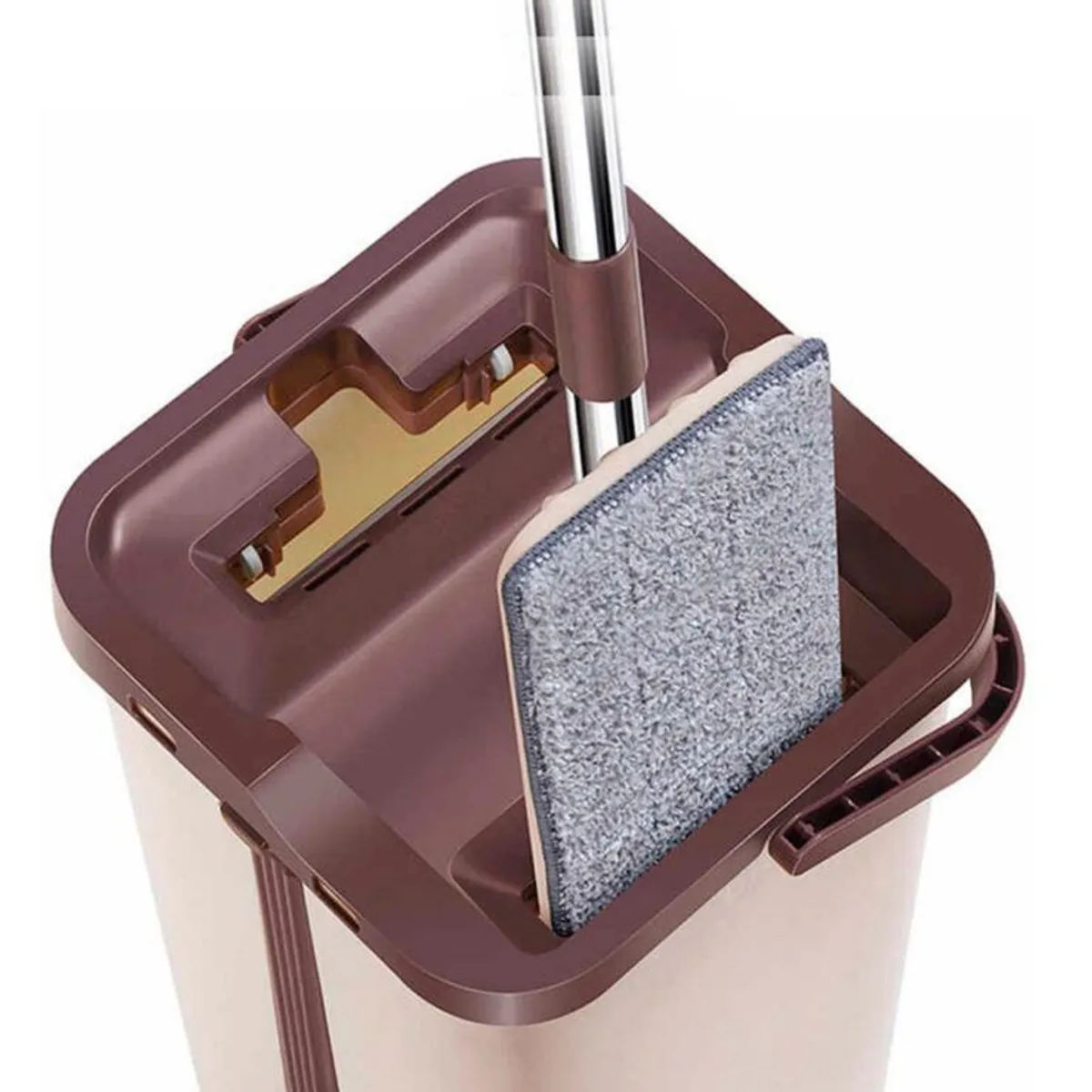 OTTOWARE - Trapeador Plano y Balde Escurridor