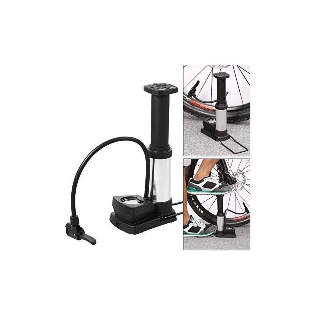 OEM - Inflador de llanta bicicleta 160psi mini bomba aire portátil