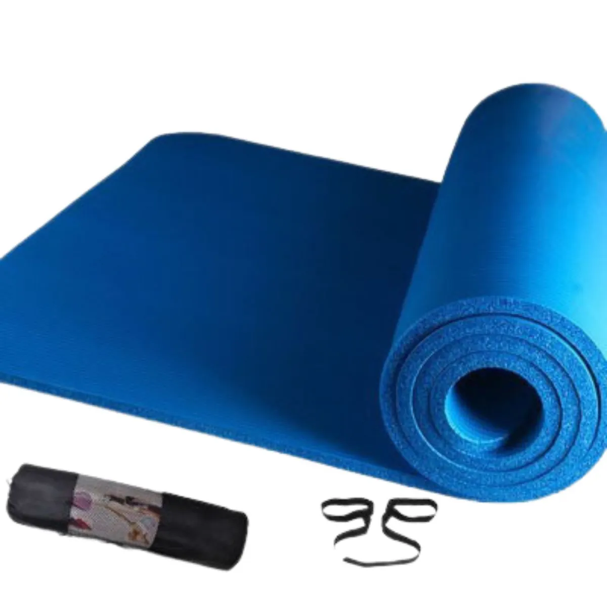 XTREME SPORT - Mat colchoneta yoga extra grueso 15mm  bolsa