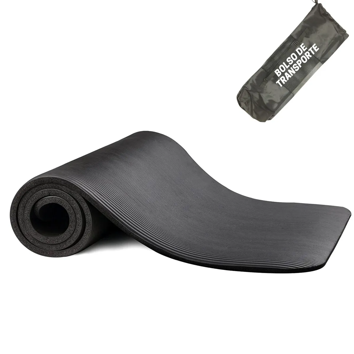 XTREME SPORT - Mat colchoneta yoga extra grueso 15mm  bolsa