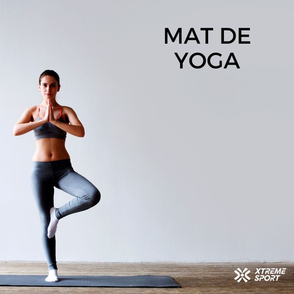 XTREME SPORT - Mat colchoneta yoga extra grueso 15mm  bolsa