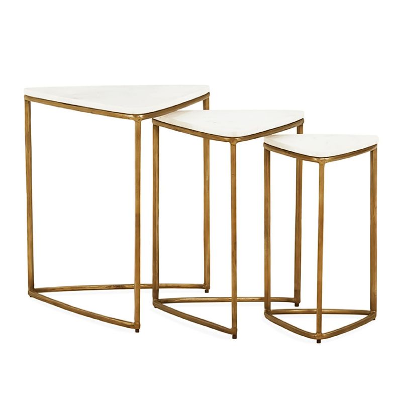 DECOR MESAS - Mesa Lateral Trix - Mármol