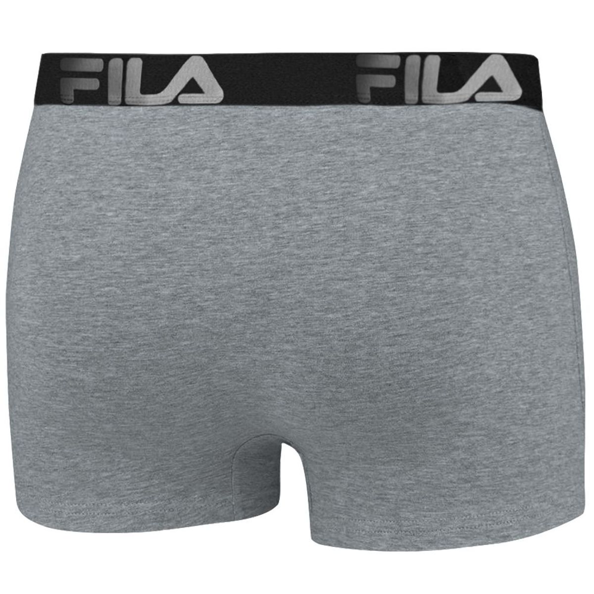 FILA - Bóxer Fila  Pretina Ancha Plomo Oscuro