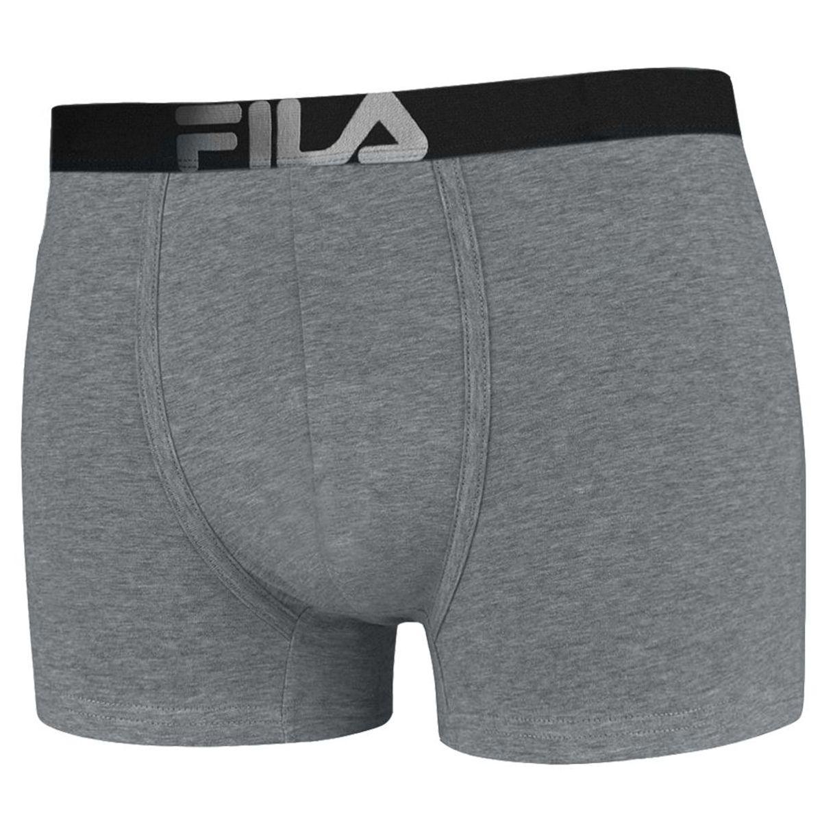 FILA - Bóxer Fila  Pretina Ancha Plomo Oscuro