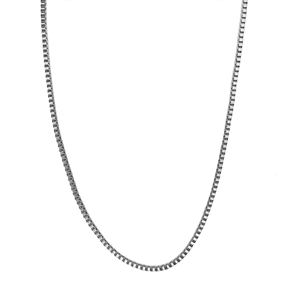 GENERICO - COLLAR CUBO DORADO  PLATA