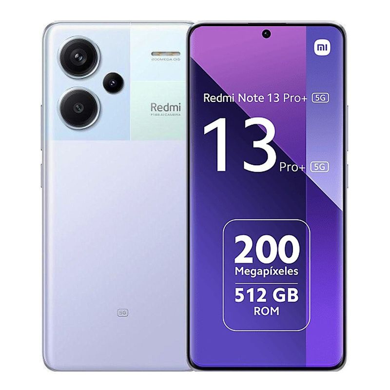XIAOMI - XIAOMI REDMI NOTE 13 PRO PLUS 5G  12GB 512GB - NUEVO  NEGRO