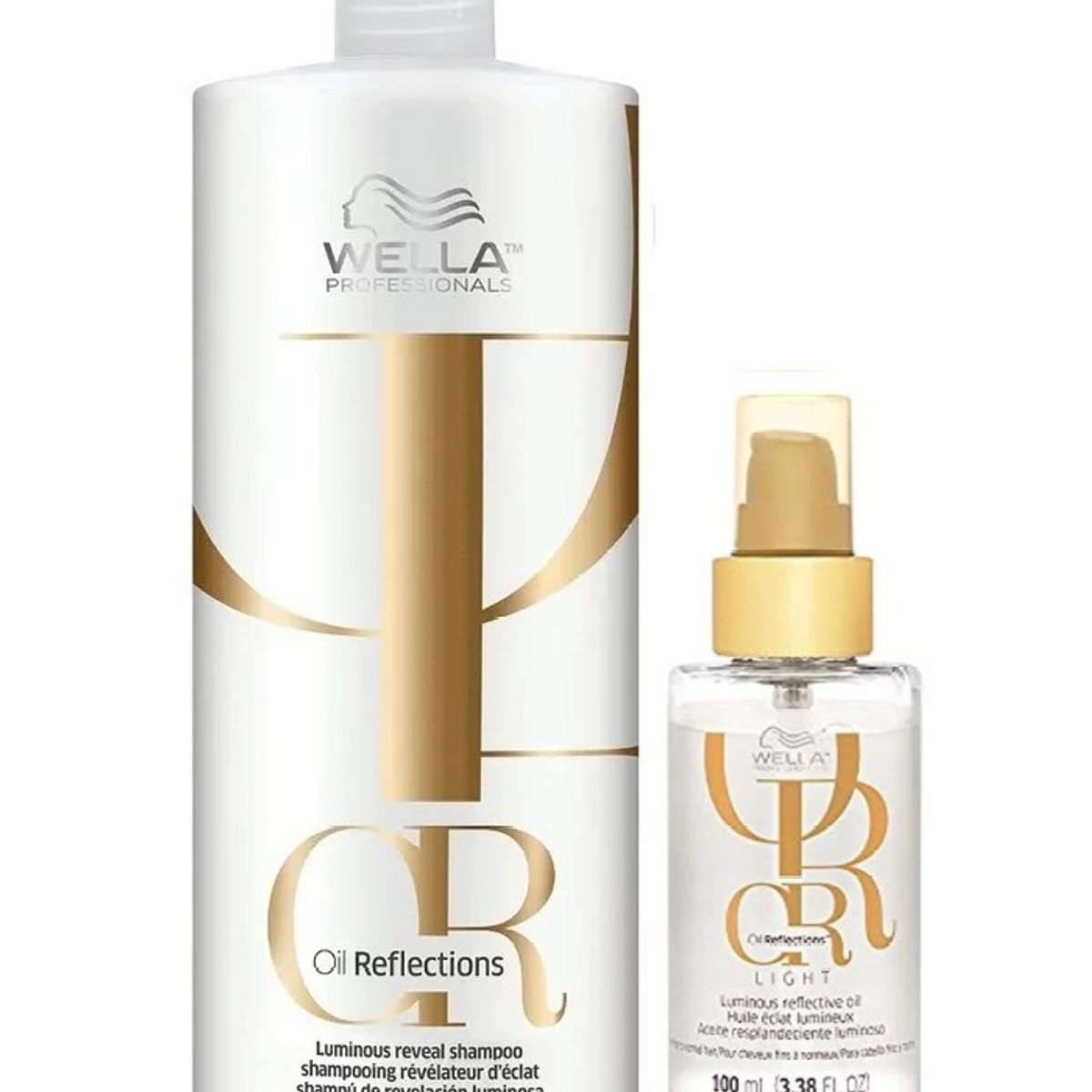 WELLA - Shampoo 1000ml  Aceite Realza el Brillo Oil Reflections Light Wella