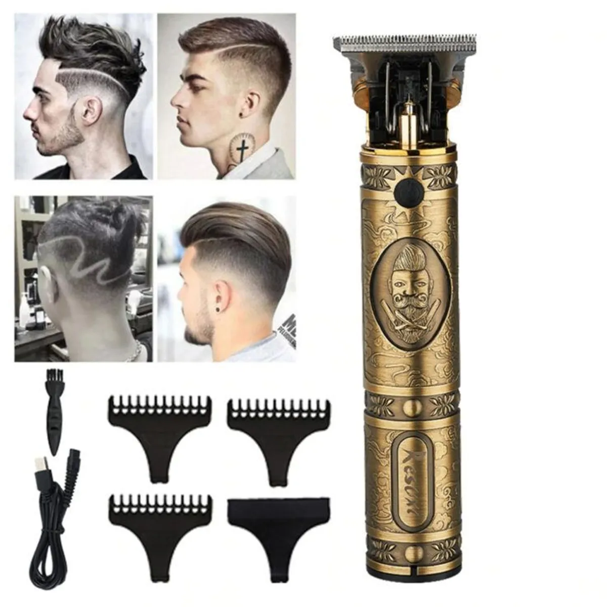 OTTOWARE - Cortadora de Cabello Profesional Recargable