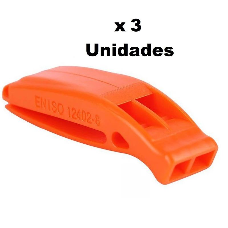 GENERICO - Silbato bitonal de rescate supervivencia emergencia acuático.-