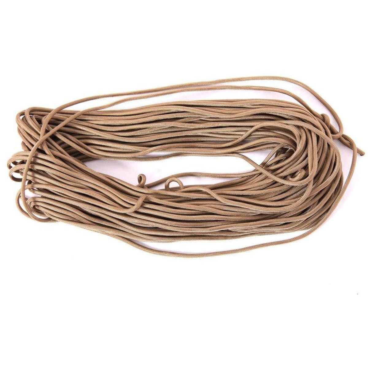 GENERICO - Cuerda de supervivencia paracord rollo 30m beige