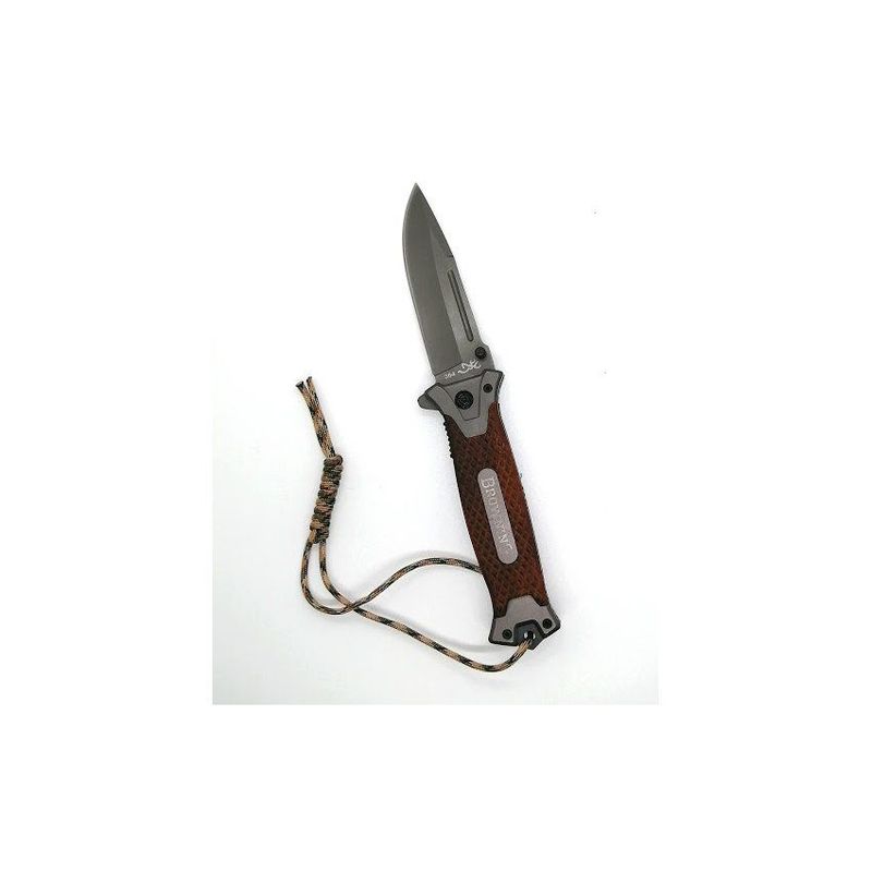 GENERICO - Navaja plegable semi automatica browning caza