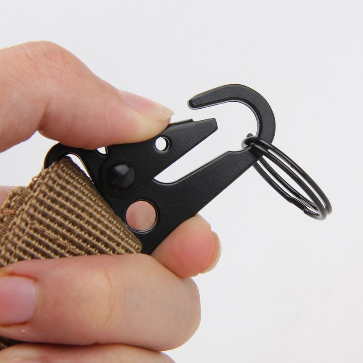 GENERICO - Llavero molle  de resistencia  verde