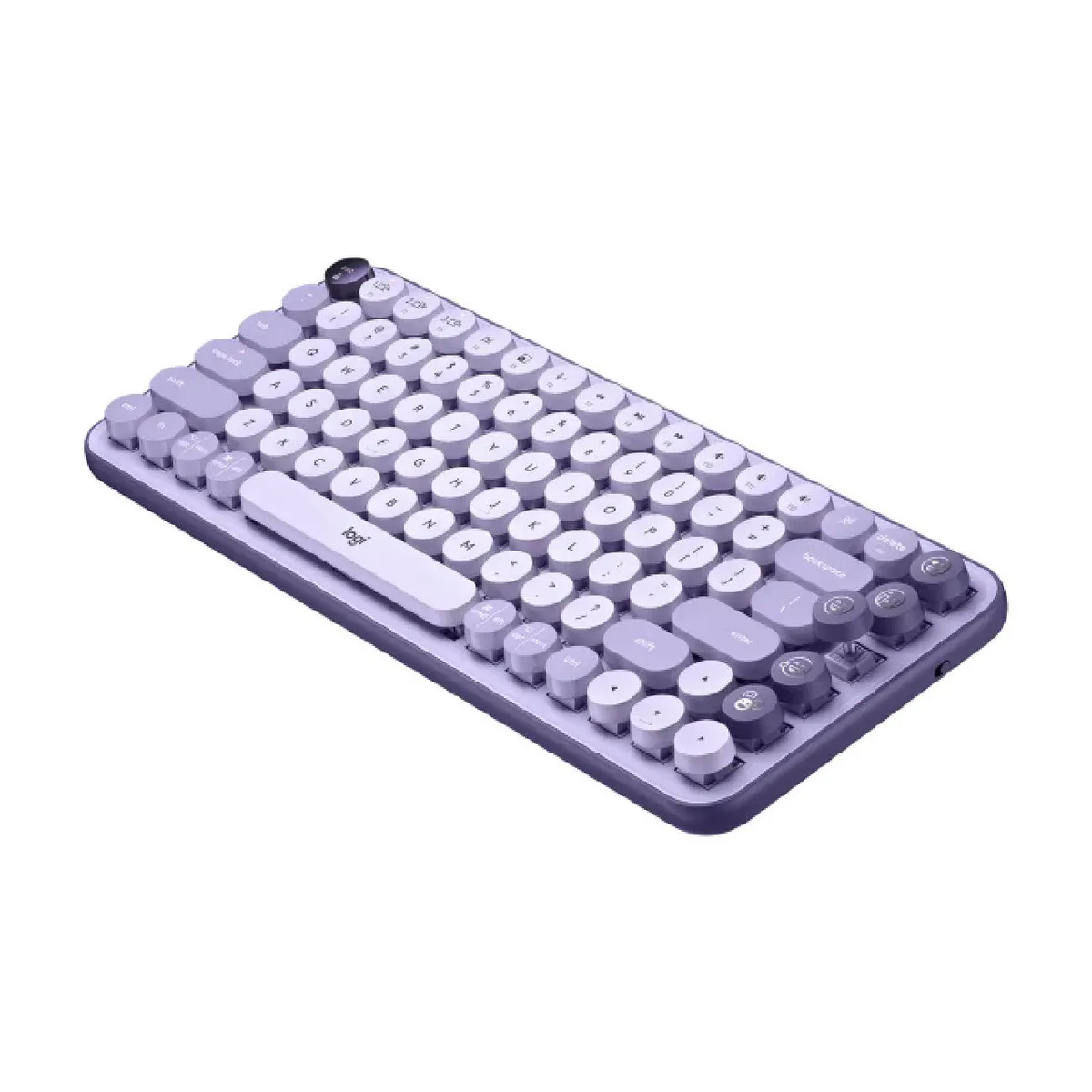 LOGITECH - Teclado Logitech Pop Keys Multi-Device Bluetooth Cosmos Lavender