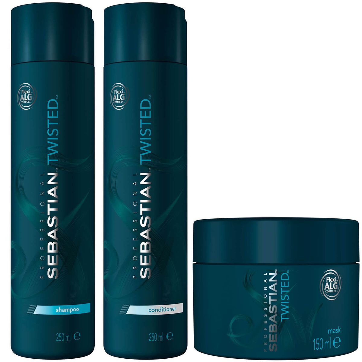 SEBASTIAN - Shampoo para Rizos 250ml Acondicionador Mascarilla Sebastian Twisted