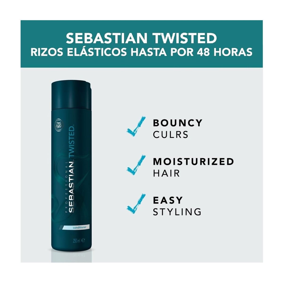 SEBASTIAN - Acondicionador para Rizos Sebastian Twisted 1000ml