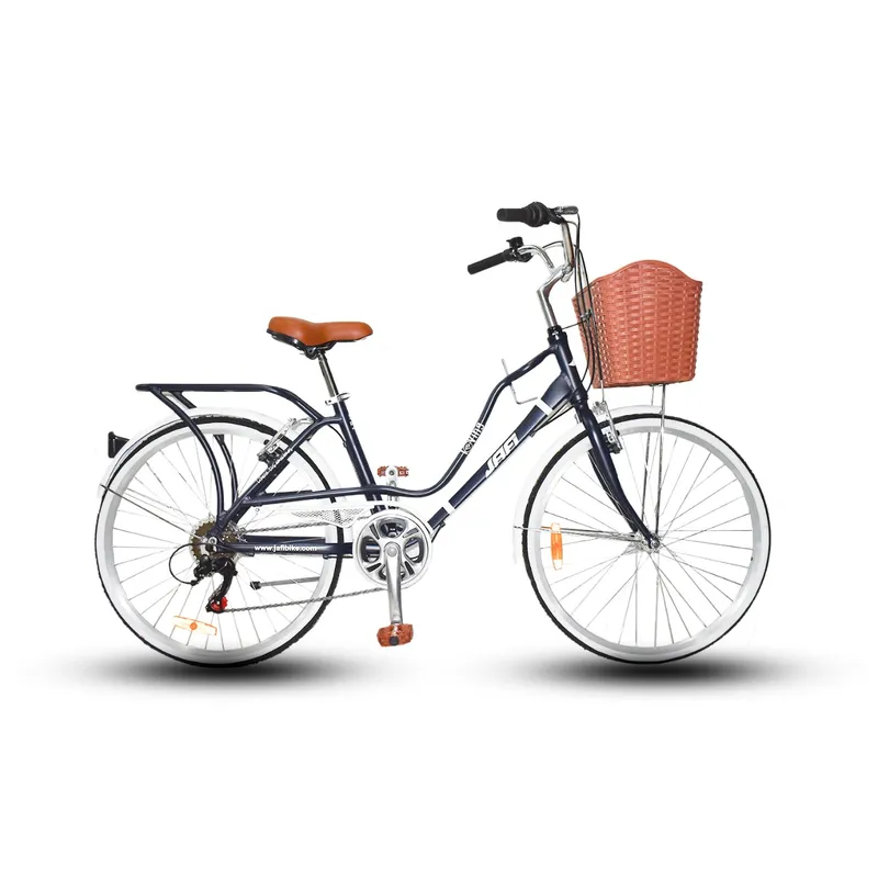 JAFI - Bicicleta de paseo Jafy Lady Loving Aro 24 Negro