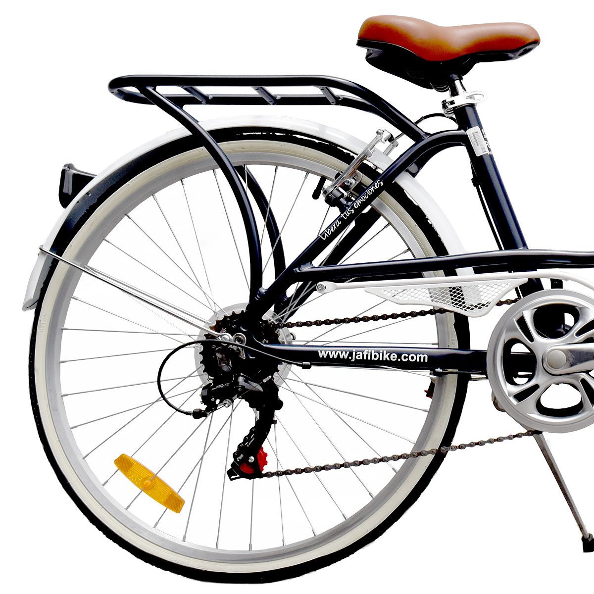 JAFI - Bicicleta de paseo Jafy Lady Loving Aro 24 Negro
