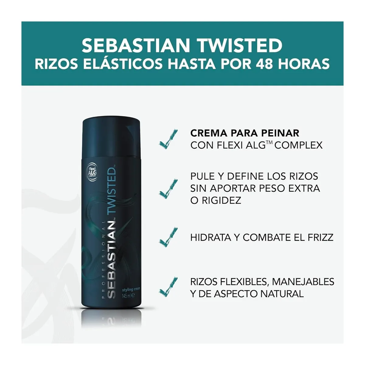 SEBASTIAN - Crema para Rizos Curl Magnifier Cream Sebastian Twisted 145ml