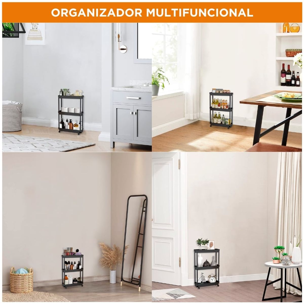 MINARI - Estante Organizador de Cocina Condimentero Ahorrador de Espacio N 363N