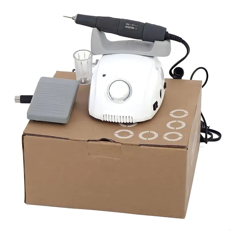 GENERICO - Micromotor Podología Champion 3 35.000 Rpm C/ Pedal Y Kit