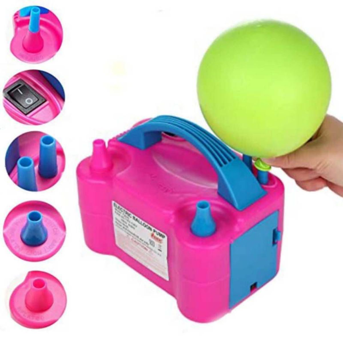 GENERICO - Inflador para globos electrico  Inflador de globos