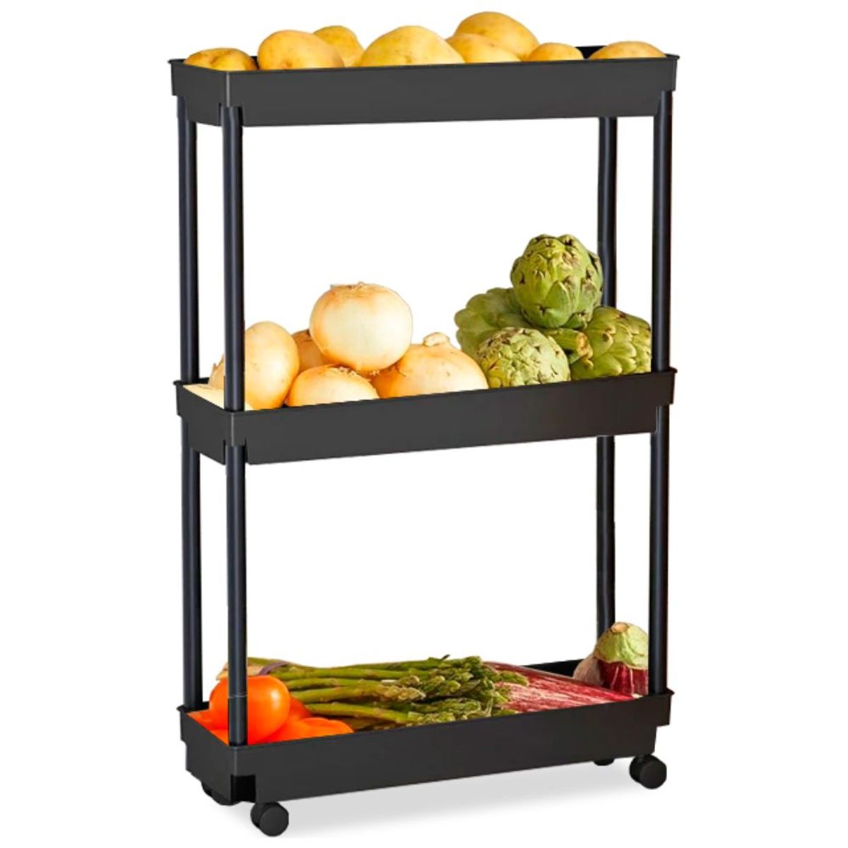 MINARI - Frutero Verdulero Estante Organizador Ahorrador de Espacio N 363N