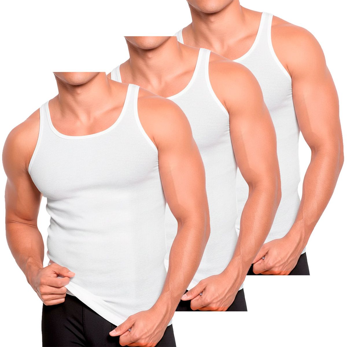 BOSTON - Pack x3 Bvd Boston Blanco