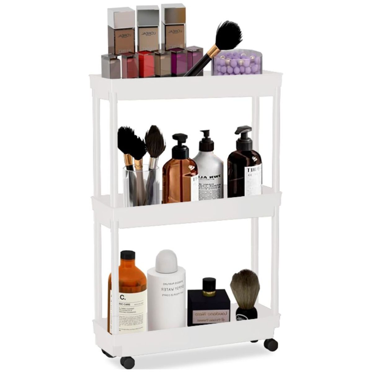 MINARI - Estante Organizador de Maquillaje Cosméticos Ahorra Espacio B 363N