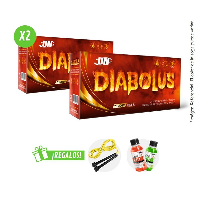 UNIVERSE NUTRITION - 02 diabolus 28 sachets un maracuya + regalos