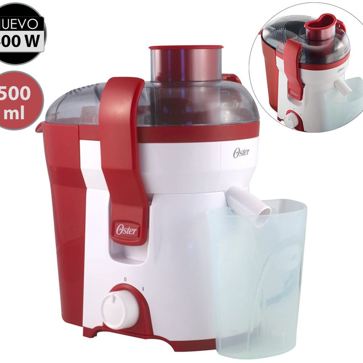 OSTER - Extractor de Jugos FPSTJE316R 400W