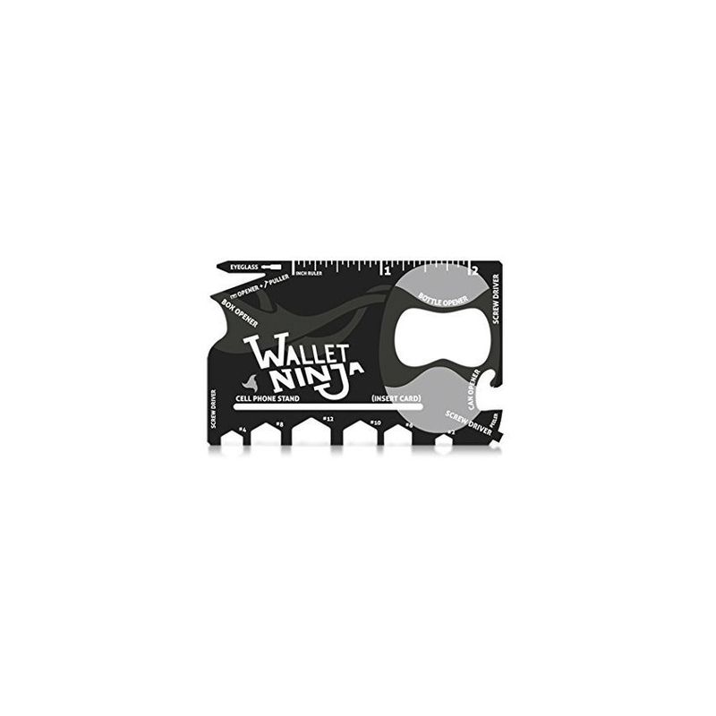 GENERICO - Herramientas de bolsillo wallet ninja tarjeta de metal