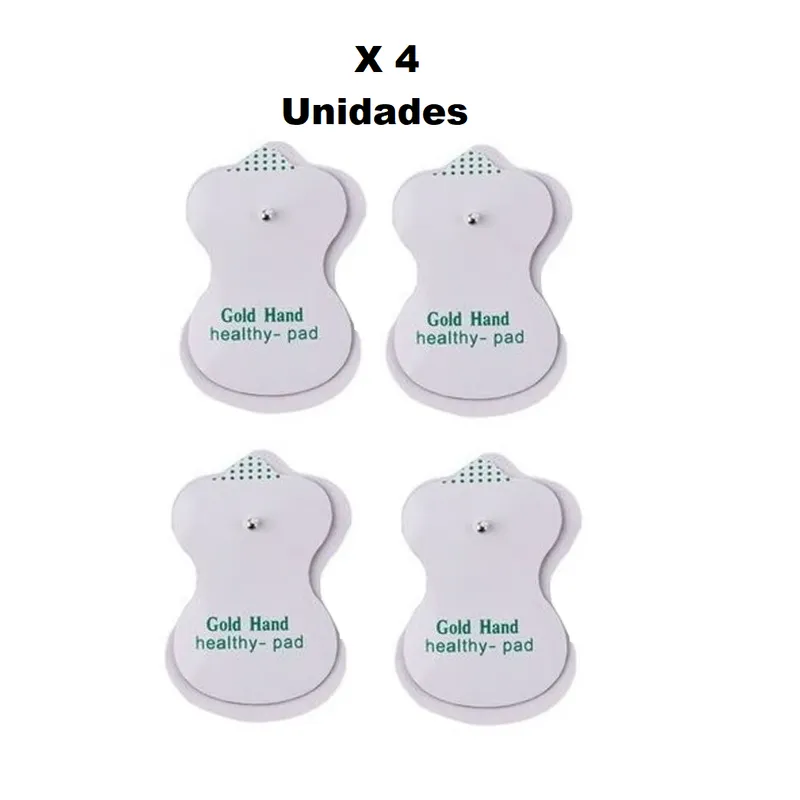 GENERICO - 4 electrodos parches para electroestimulador tens