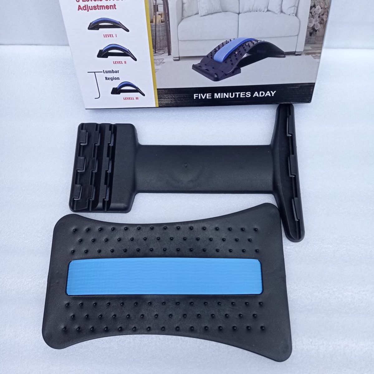 GENERICO - Soporte lumbar para fitness y relajacion