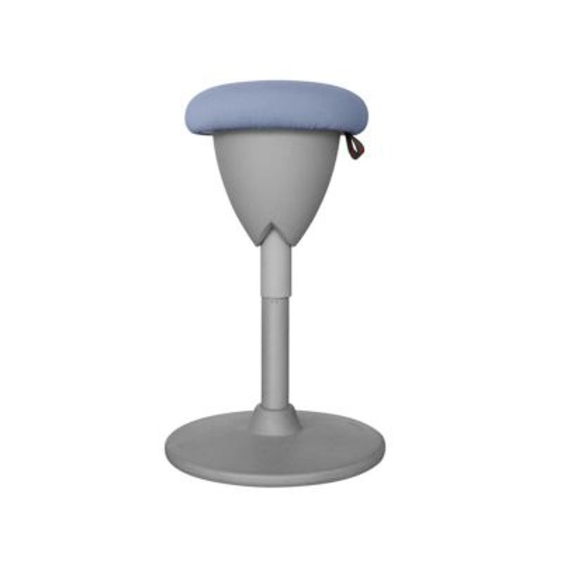 DECORPLAS - Taburete Jazz Colors Blue Ergonómico y Ajustable 49-69 cm