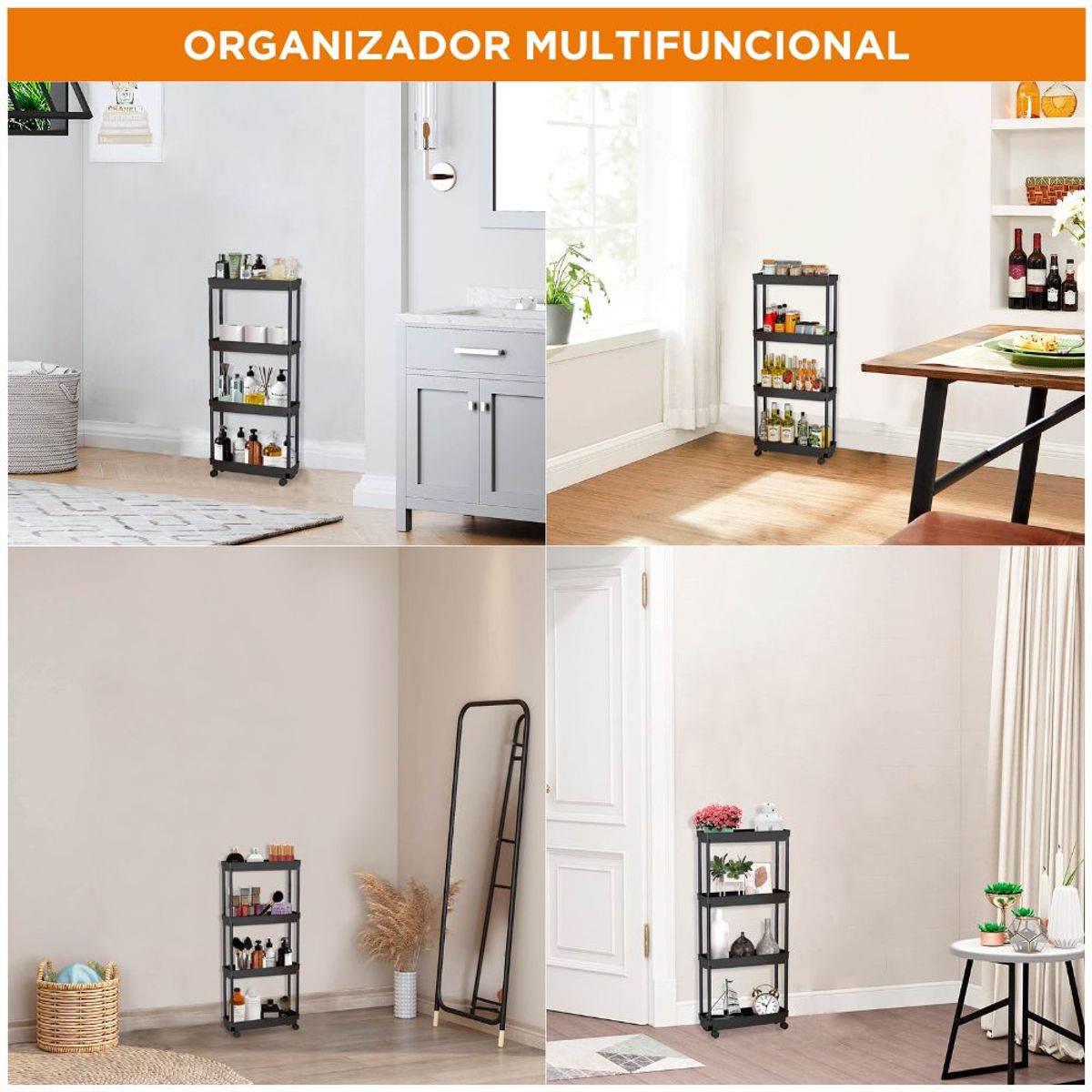 MINARI - Estante Organizador de Cocina Condimentero Ahorrador de Espacio N 464N