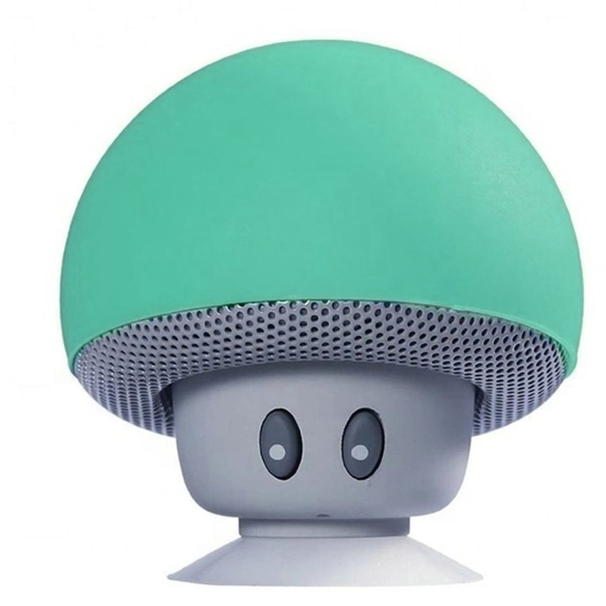 GENERICO - Parlante bluetooth honguito con ventosa sonido stereo