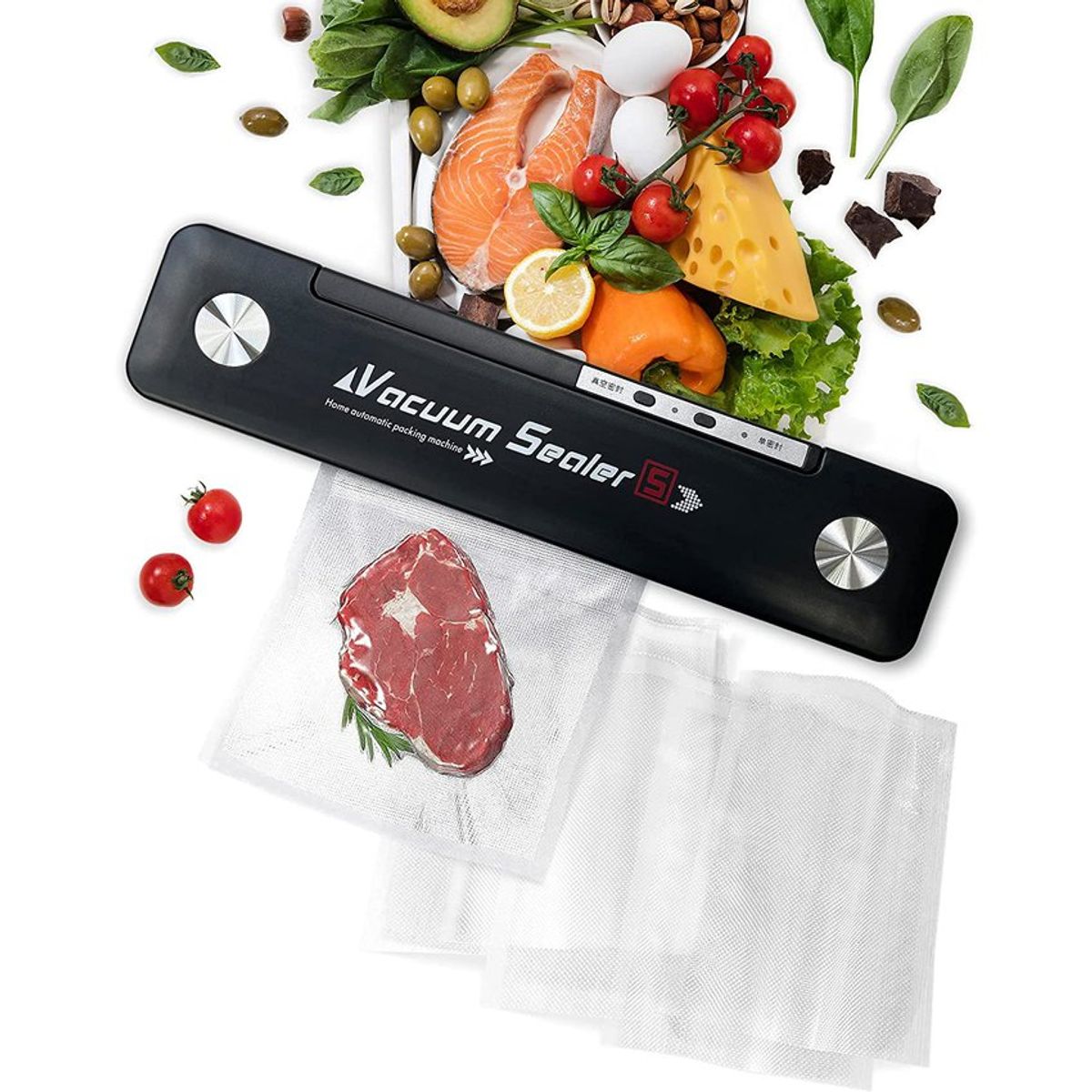 OEM - Selladora de bolsas al vacío electrico portatil h - incluye 20 bolsas