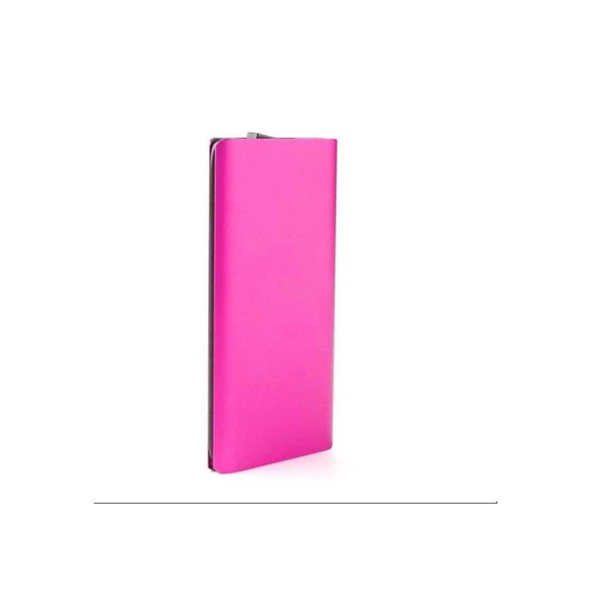 GENERICO - Cargador de batería portátil aluminio power bank 30000 mah - fucsia