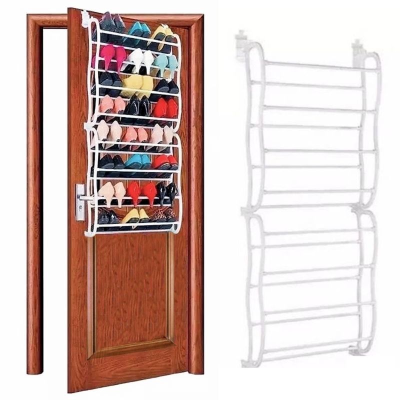 INSPIRA - Estante zapatera organizador colgante para puerta 2 pisos